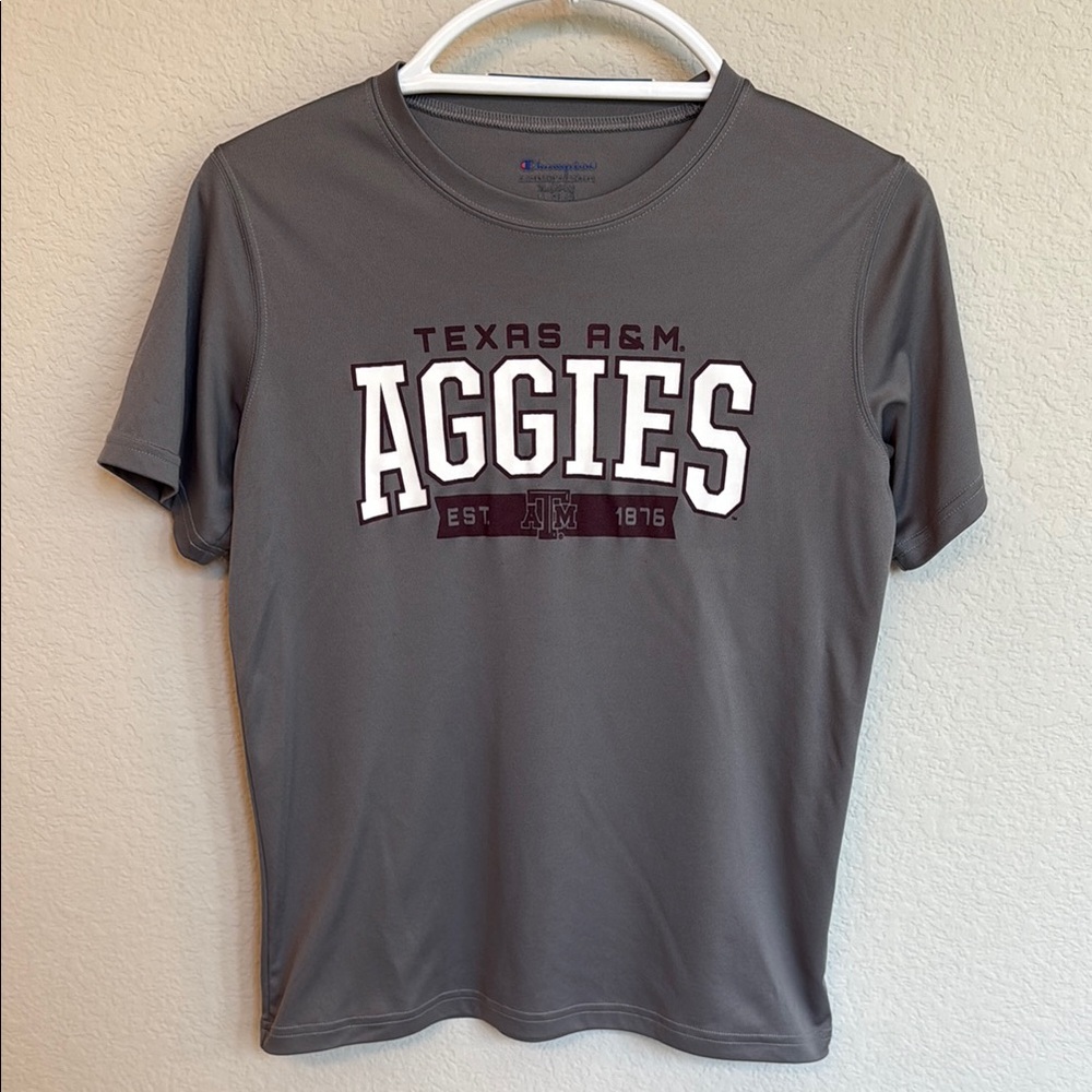 Champion Gray Texas A&M Aggies Tee